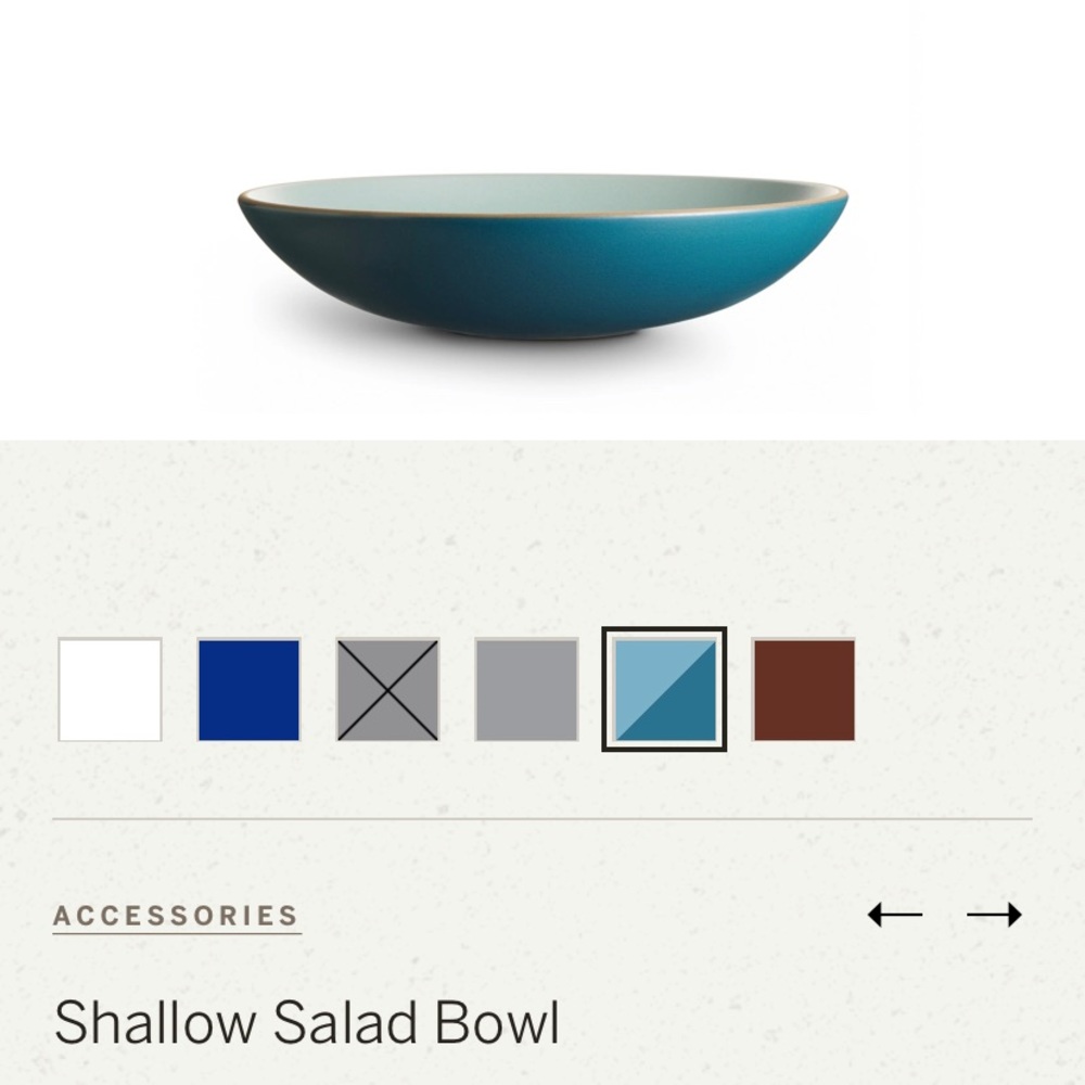 Heath Ceramic Shallow Salad Bowl